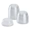 Karat PET Lids, Wide Opening Dome, Fits 12 oz to 24 oz Cold Cups, Clear, 1000PK C-KDL626-WH - alternate 3
